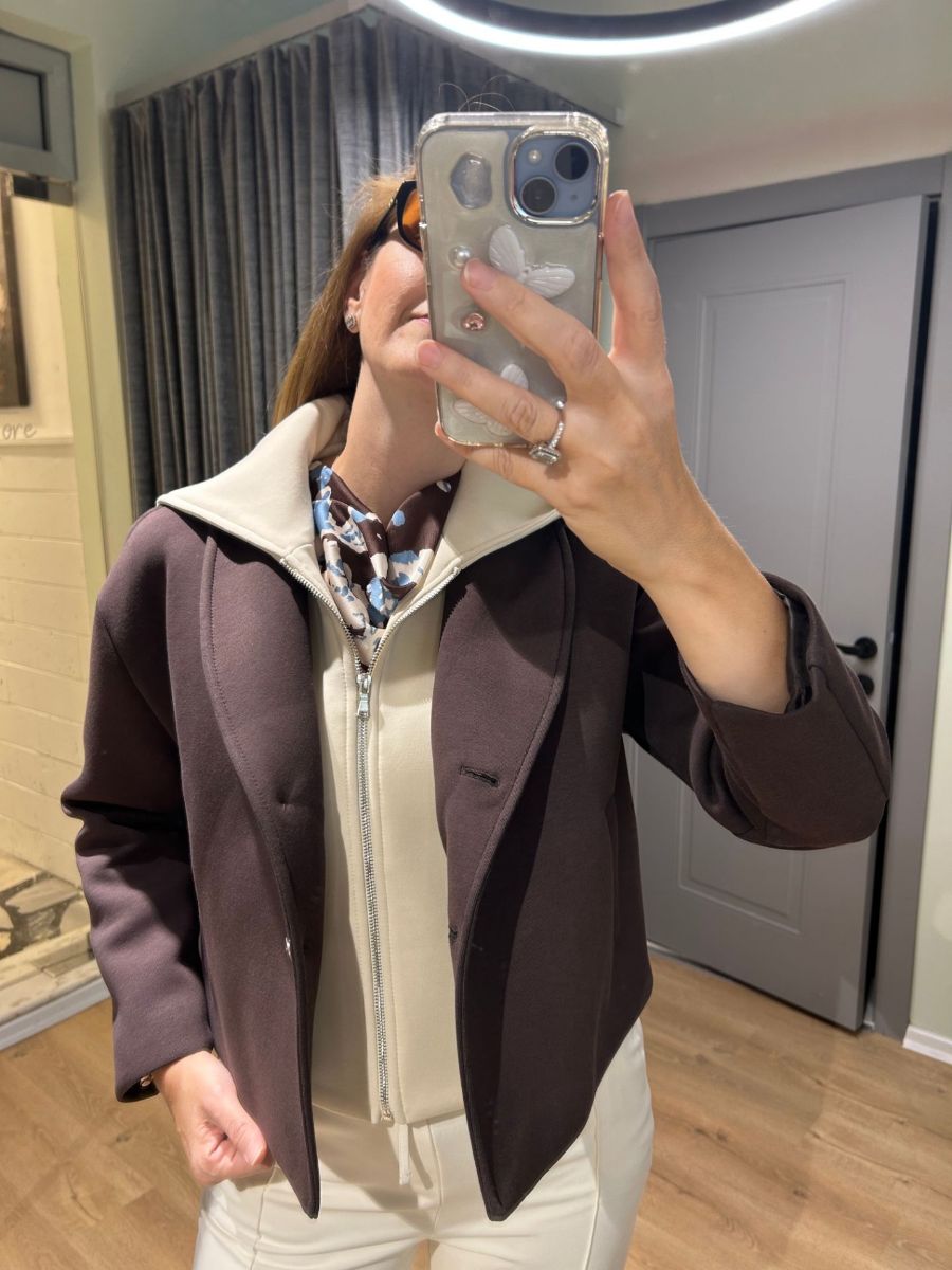 Çift Parça Görünümlü Mont resmi