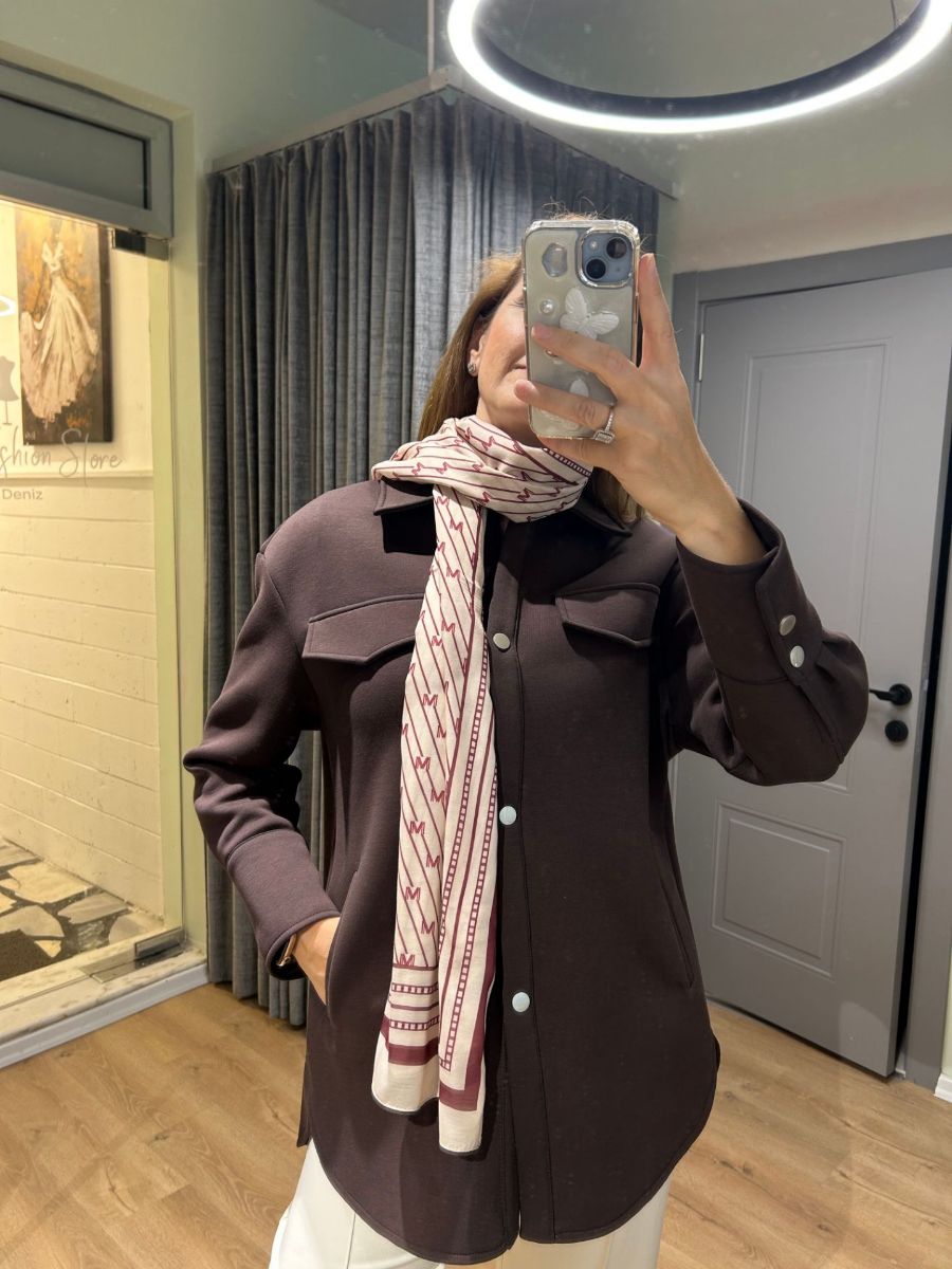 Scuba Kumaş Ceket resmi