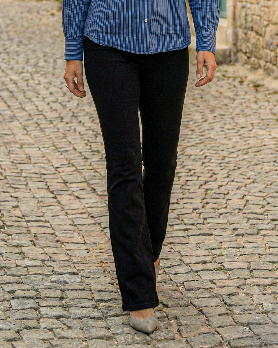 İspanyol paça jean resmi