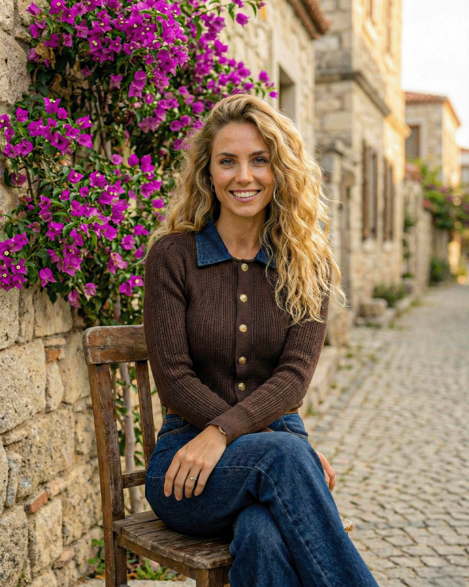 Jean yaka triko resmi