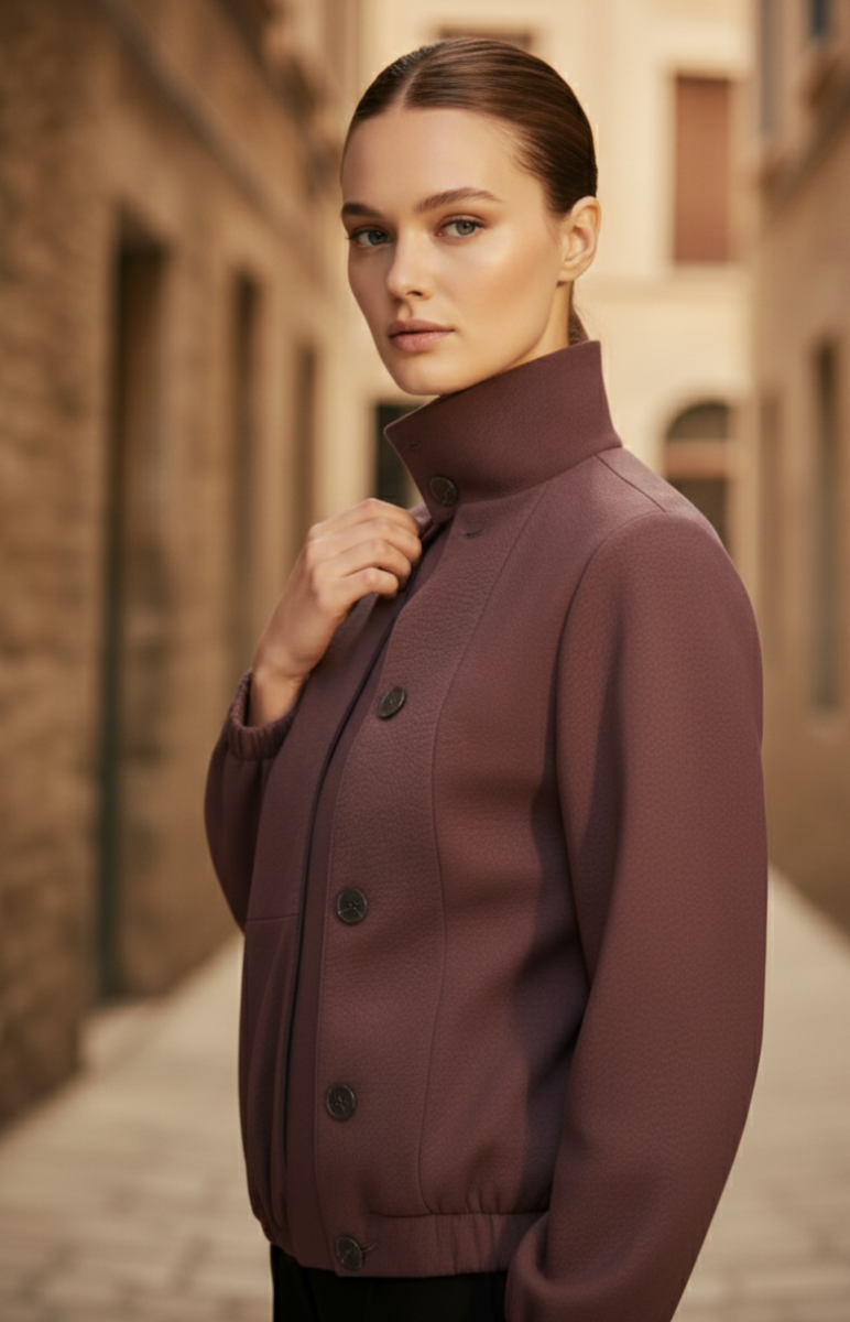 Nubuk görünümlü Mont resmi